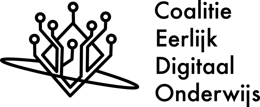 Logo van de Coalitie Eerlijk Digitaal Onderwijs (CEDO)
